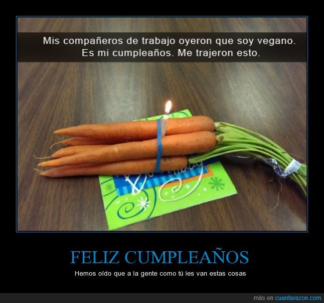 que regalar a una persona vegana